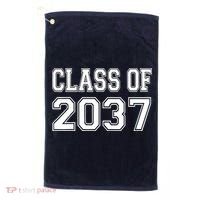 Class of 2037 grow with me Golf Towel thumb 0