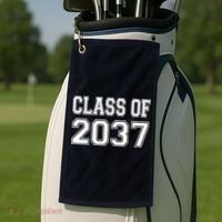 Class of 2037 grow with me Golf Towel thumb 2