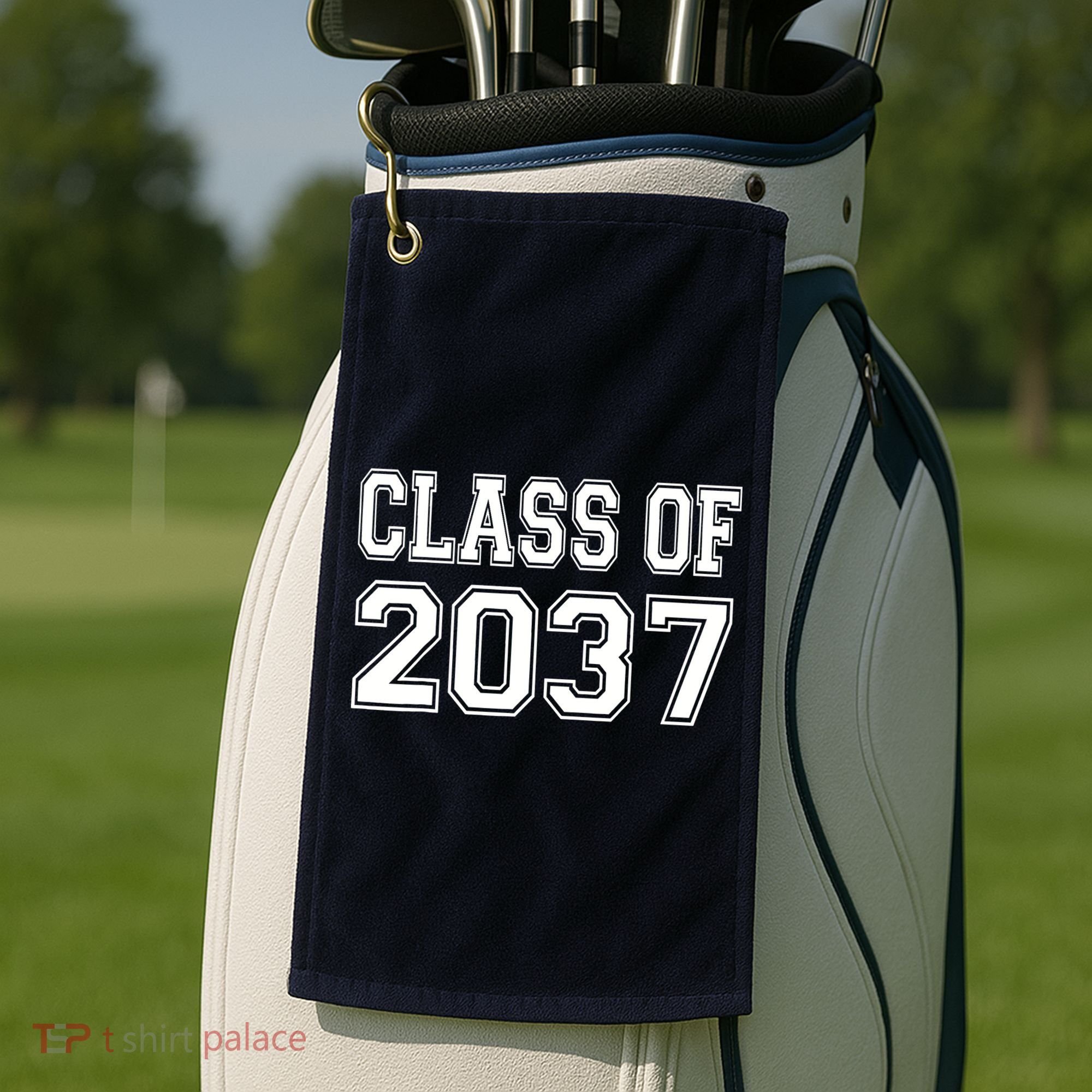 Class of 2037 grow with me Golf Towel