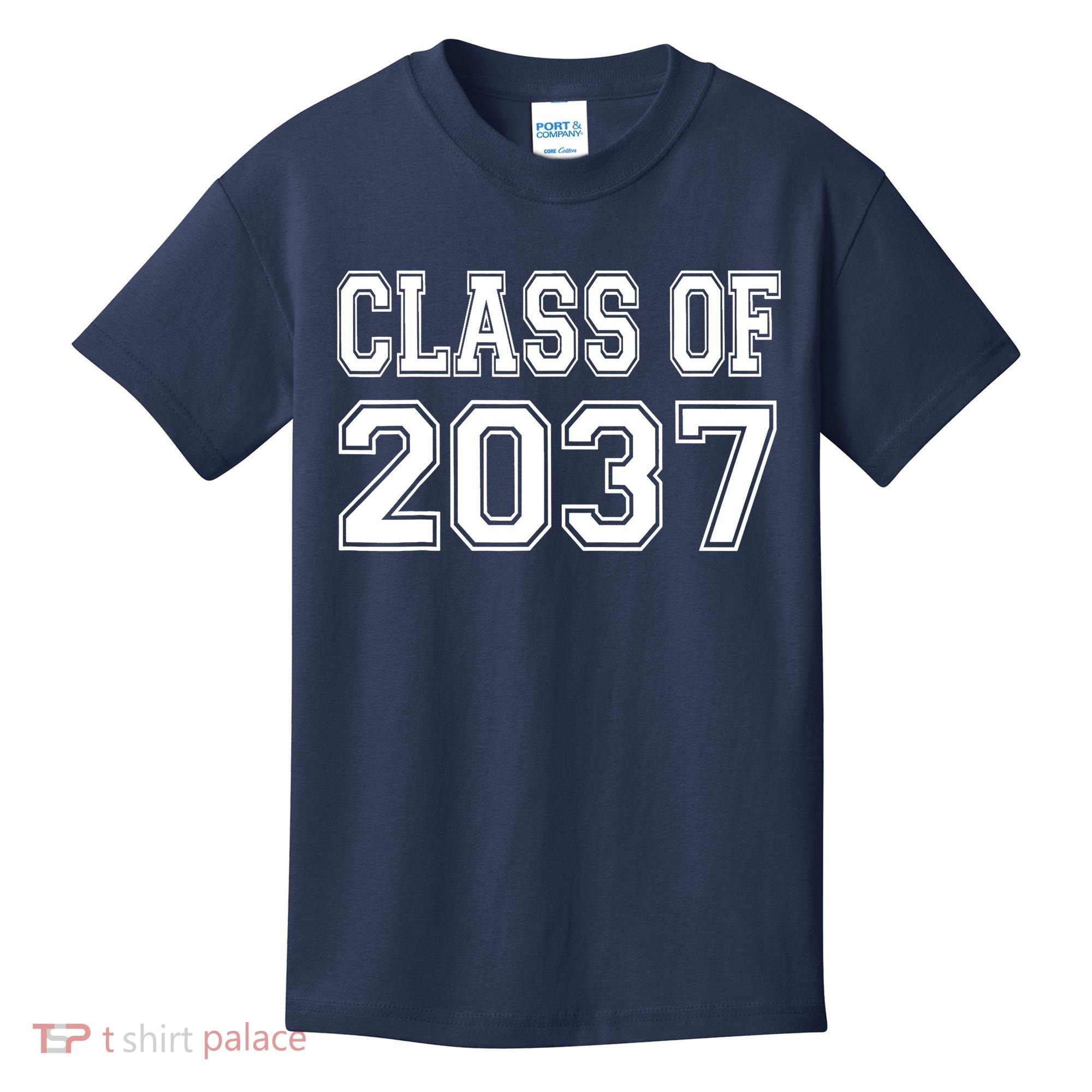 Class of 2037 grow with me Kids T-Shirt