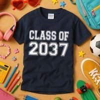 Class of 2037 grow with me Kids T-Shirt thumb 3