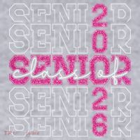 Class Of 2026 Senior 2026 Grad Graduate Graduation 2026 Gift Women's Racerback Cropped Tank thumb 2