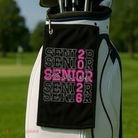Class Of 2026 Senior 2026 Grad Graduate Graduation 2026 Gift Golf Towel thumb 2