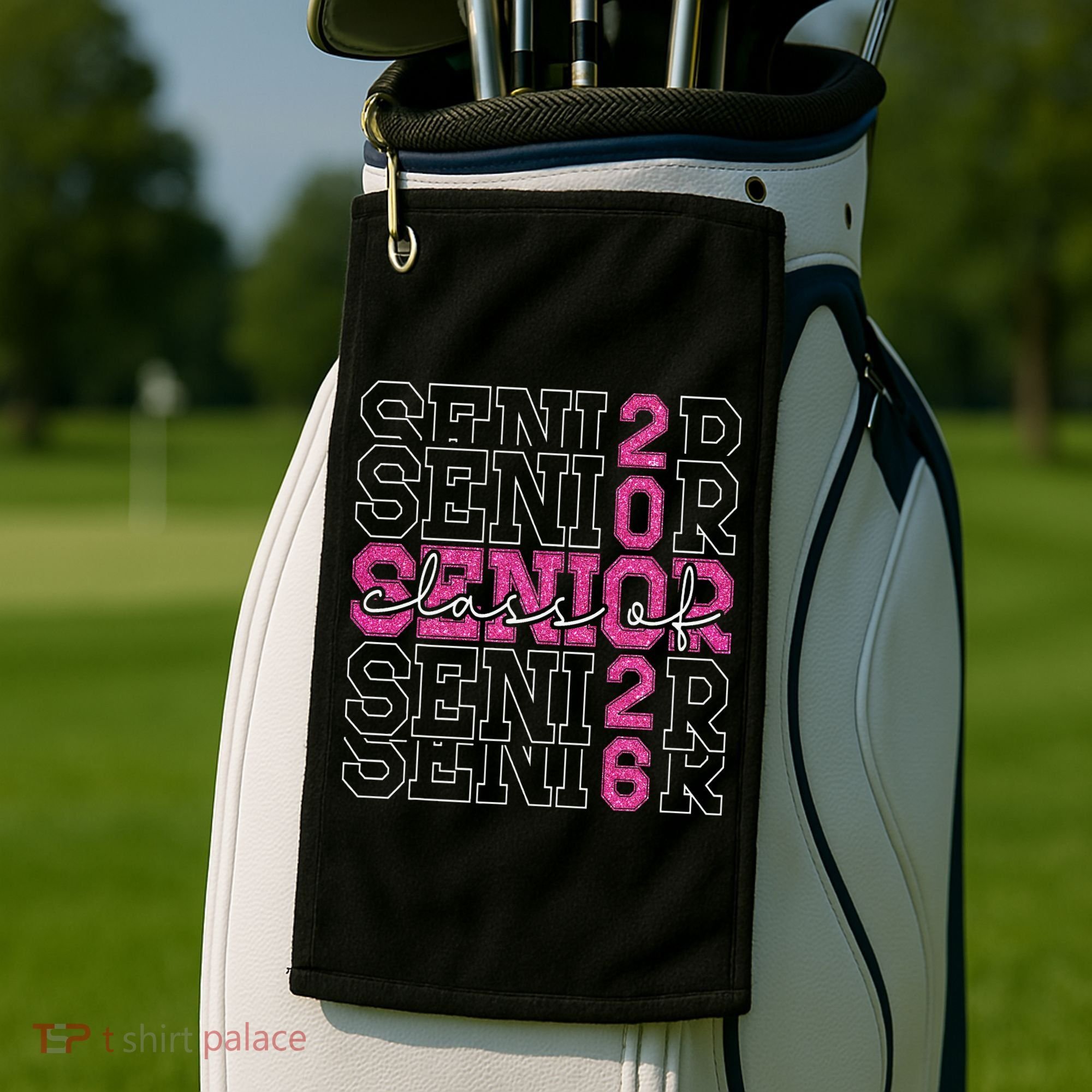 Class Of 2026 Senior 2026 Grad Graduate Graduation 2026 Gift Golf Towel