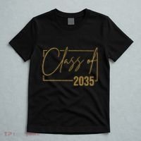 Class Of 2035 Gold Graduation T-Shirt thumb 5
