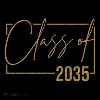 Class Of 2035 Gold Graduation Coffee Mug thumb 5