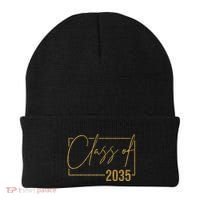 Class Of 2035 Gold Graduation Beanie thumb 0