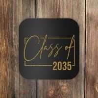 Class Of 2035 Gold Graduation Coaster thumb 0