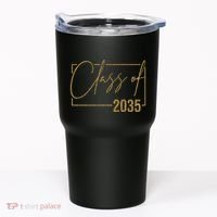 Class Of 2035 Gold Graduation Tumbler thumb 0