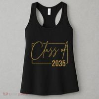 Class Of 2035 Gold Graduation Women's Tank Top thumb 3