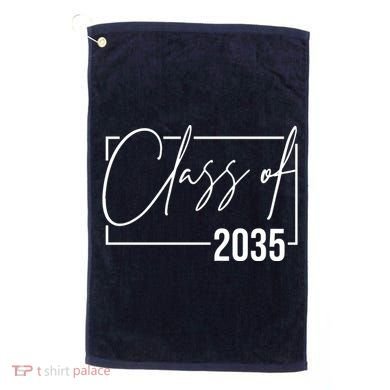 Class Of 2035 Back To School Golf Towel