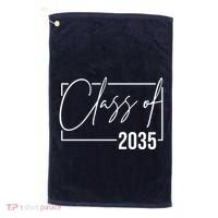 Class Of 2035 Back To School Golf Towel thumb 0