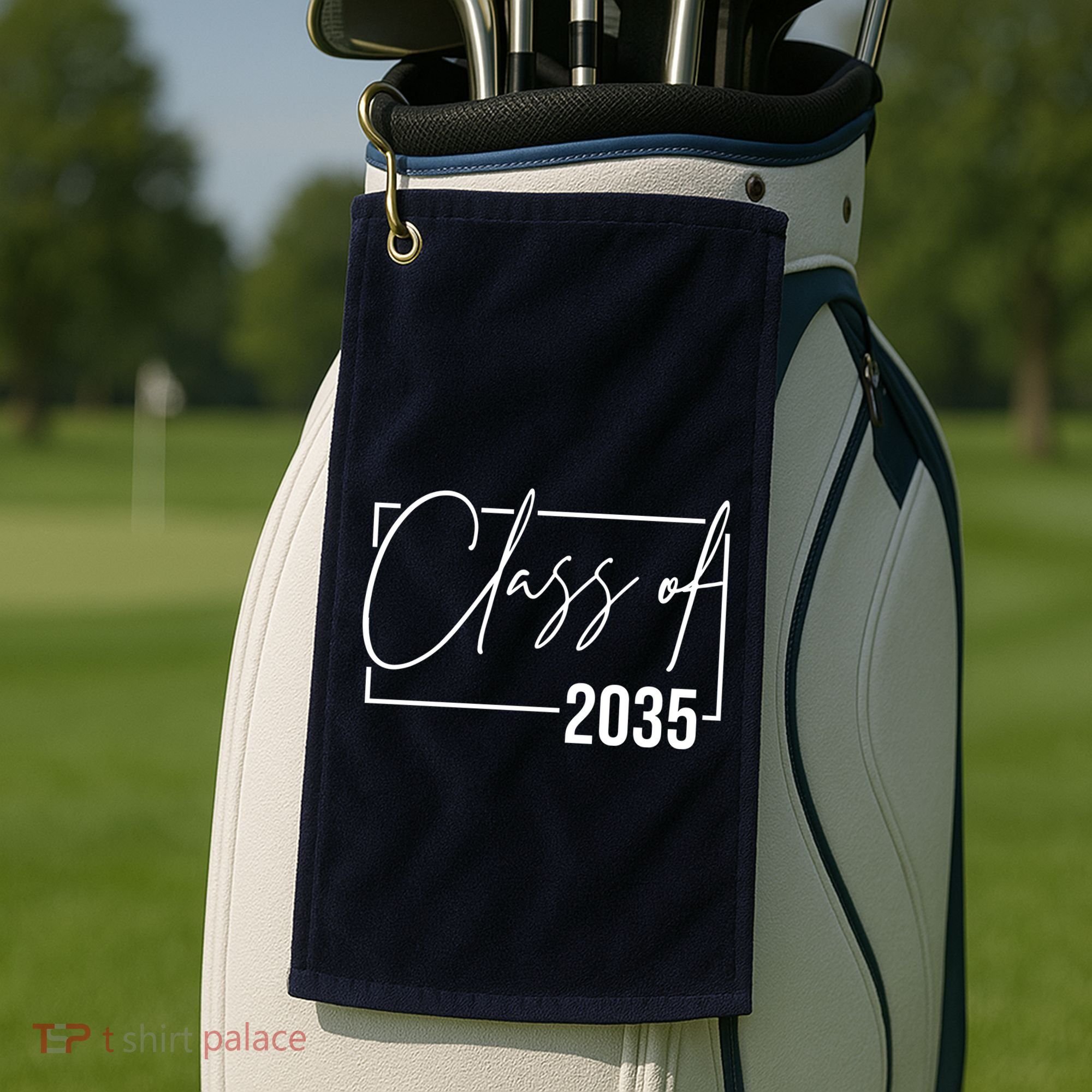 Class Of 2035 Back To School Golf Towel