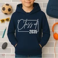 Class Of 2035 Back To School Kids Hoodie thumb 2