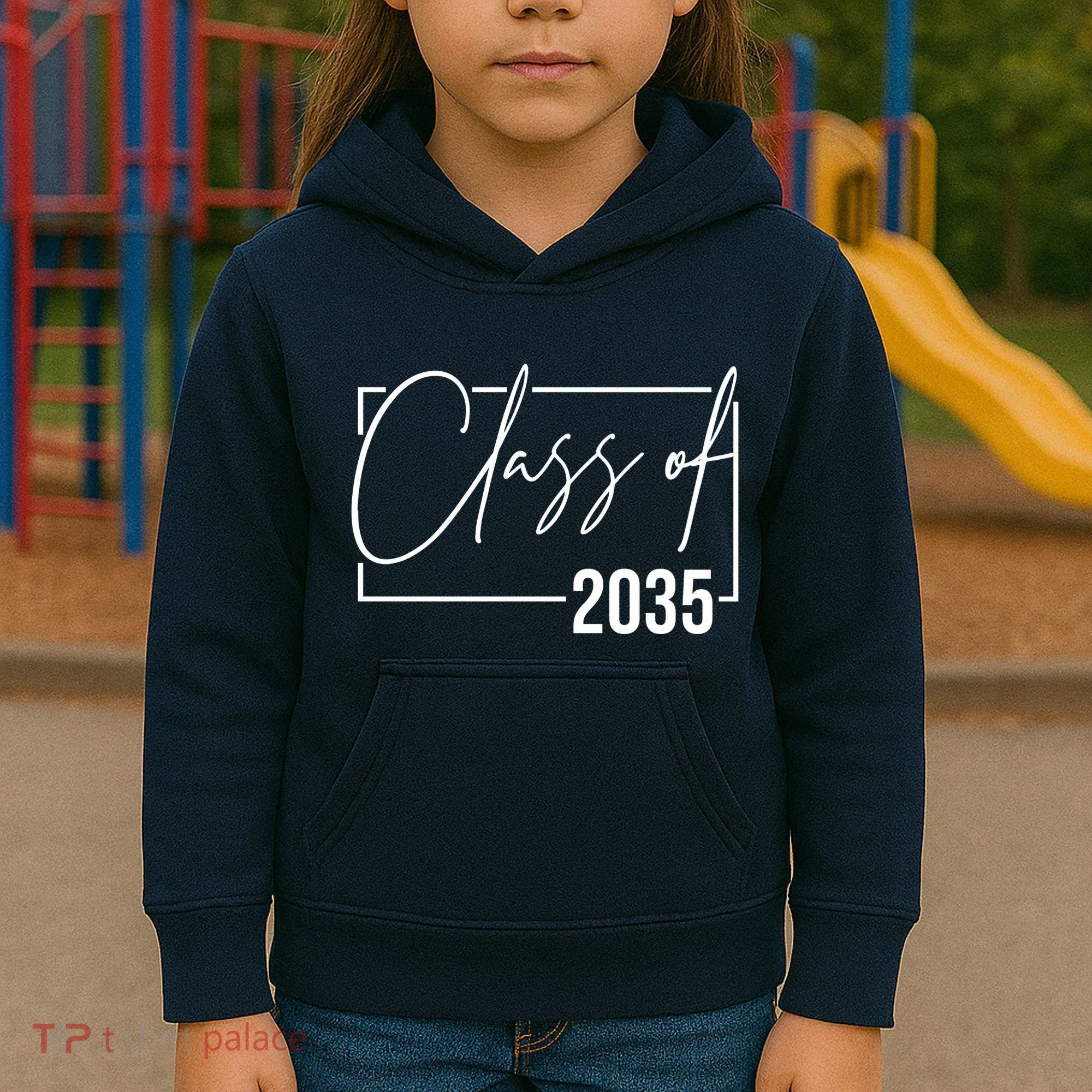 Class Of 2035 Back To School Kids Hoodie