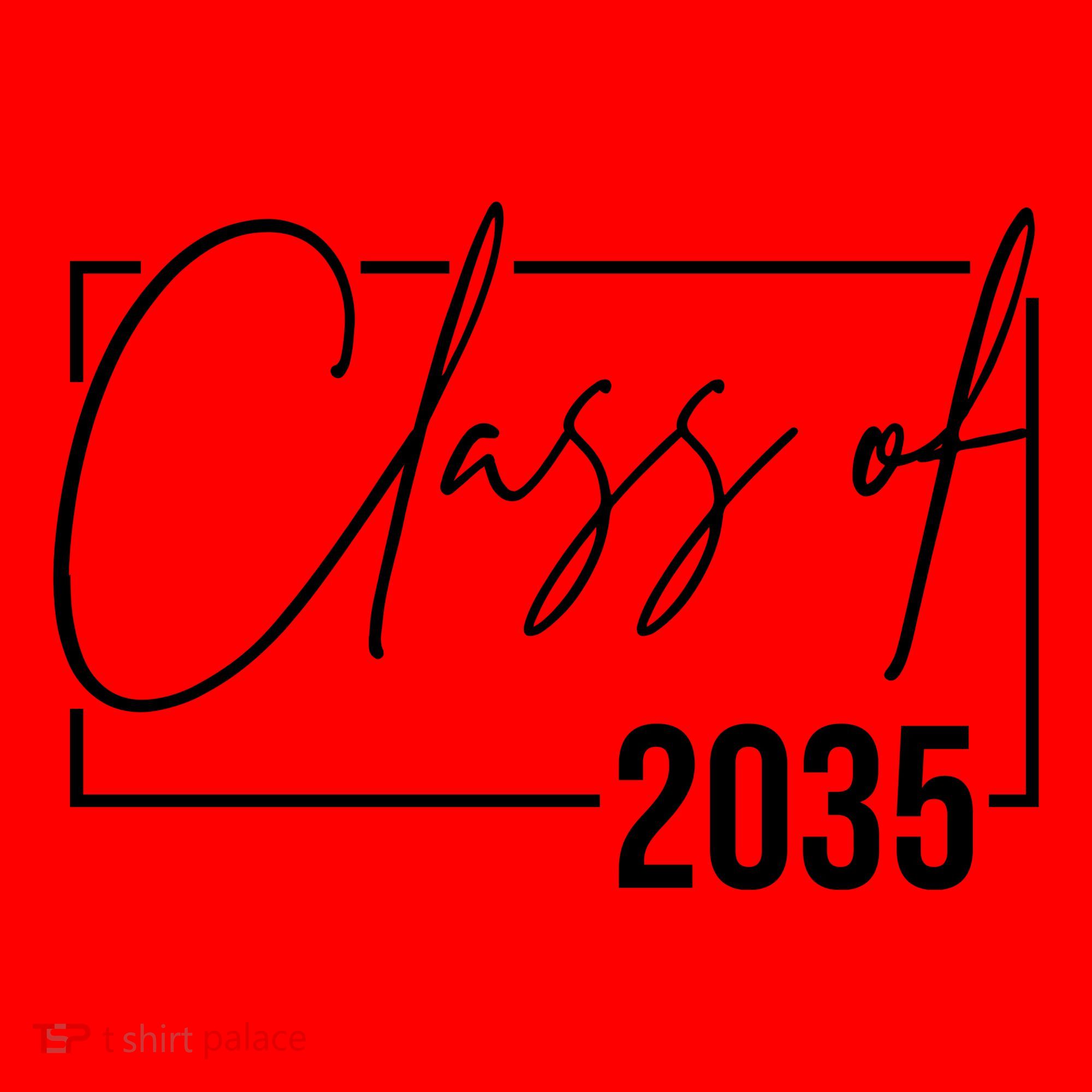 Class Of 2035 Back To School Santa Hat