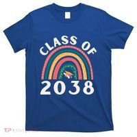 Class Of 2038 Graduation Kindergarten 2038 School Rainbow Gift T-Shirt thumb 0