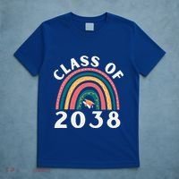 Class Of 2038 Graduation Kindergarten 2038 School Rainbow Gift T-Shirt thumb 5
