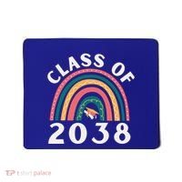 Class Of 2038 Graduation Kindergarten 2038 School Rainbow Gift Mousepad thumb 0