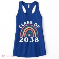 Class Of 2038 Graduation Kindergarten 2038 School Rainbow Gift Women's Tank Top thumb 0