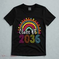 Class Of 2036 Grow With Me First Day Of School Graduation T-Shirt thumb 5
