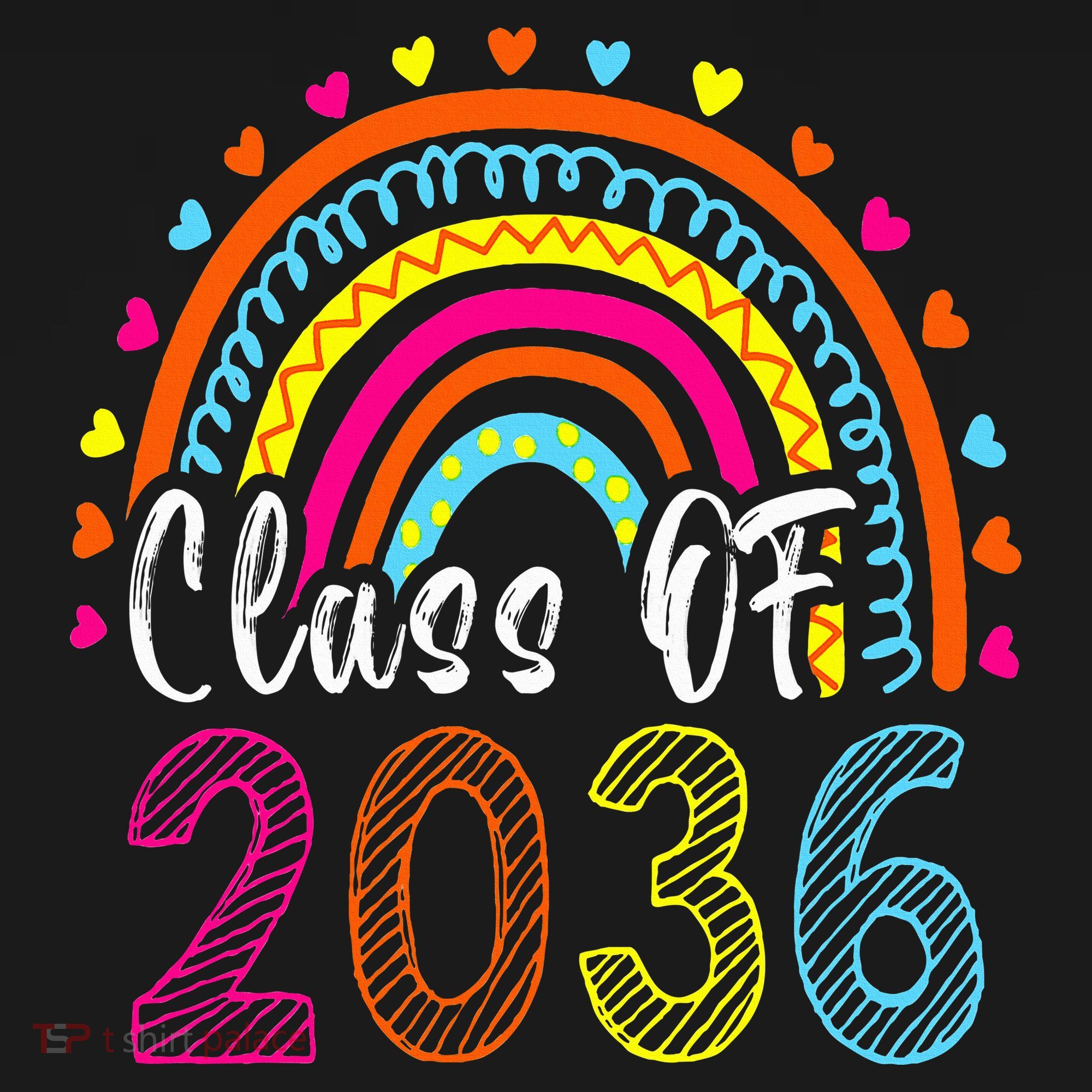 Class Of 2036 Grow With Me First Day Of School Graduation Mousepad