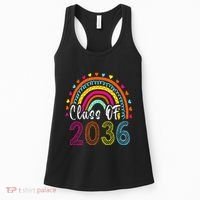 Class Of 2036 Grow With Me First Day Of School Graduation Women's Tank Top thumb 0