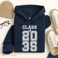 Class Of 2035 Graduate Hoodie thumb 4