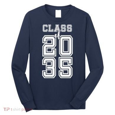 Class Of 2035 Graduate Long Sleeve Shirt