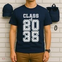 Class Of 2035 Graduate T-Shirt thumb 6