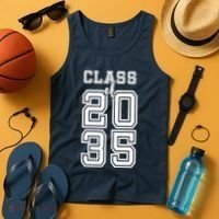 Class Of 2035 Graduate Tank Top thumb 4