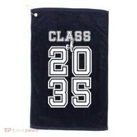 Class Of 2035 Graduate Golf Towel thumb 0