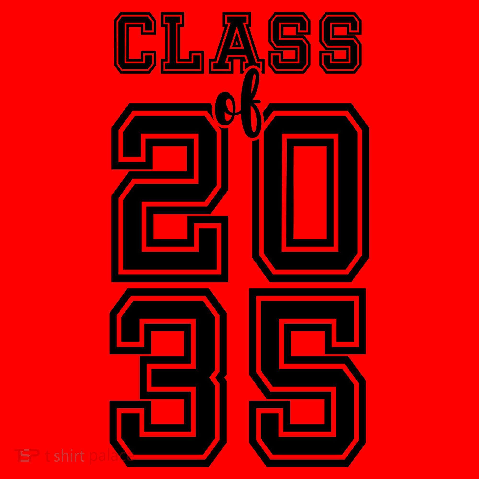 Class Of 2035 Graduate Santa Hat