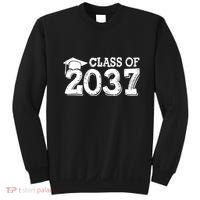 Class Of 2037 Grow With Me Handprints Space On Back Sweatshirt thumb 0