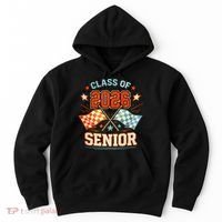 Class Of 2026 Senior Racing Flags Hoodie thumb 0