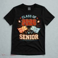 Class Of 2026 Senior Racing Flags T-Shirt thumb 5