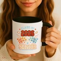 Class Of 2026 Senior Racing Flags Coffee Mug thumb 3