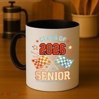 Class Of 2026 Senior Racing Flags Coffee Mug thumb 4