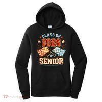 Class Of 2026 Senior Racing Flags Women's Hoodie thumb 0
