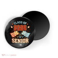 Class Of 2026 Senior Racing Flags Magnet thumb 0