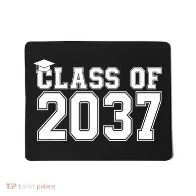Class Of 2037 Graduation Mousepad
