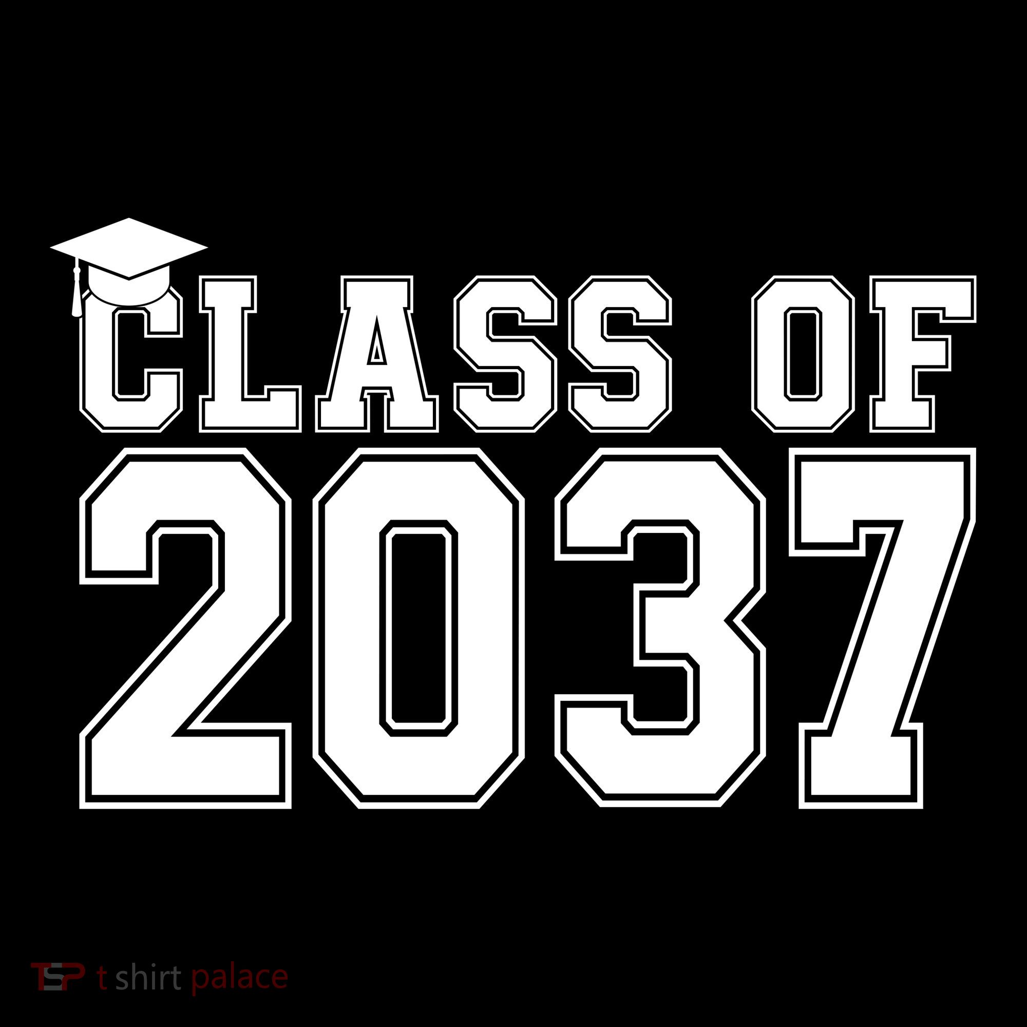 Class Of 2037 Graduation Mousepad