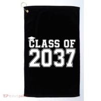 Class Of 2037 Graduation Golf Towel thumb 0