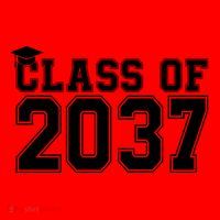 Class Of 2037 Graduation Santa Hat thumb 1