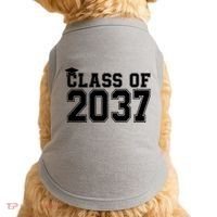 Class Of 2037 Graduation Doggie Tank thumb 0