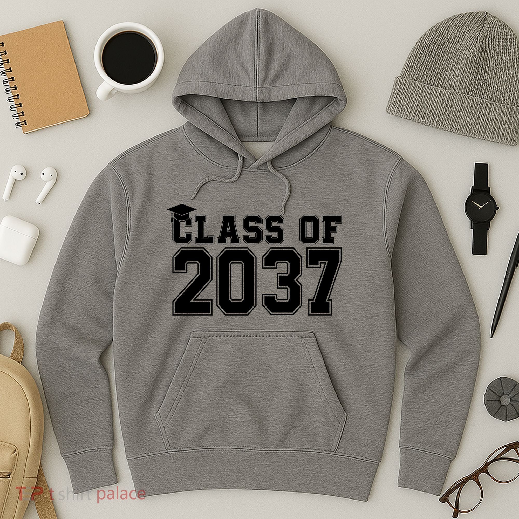 Class Of 2037 Graduation Hoodie