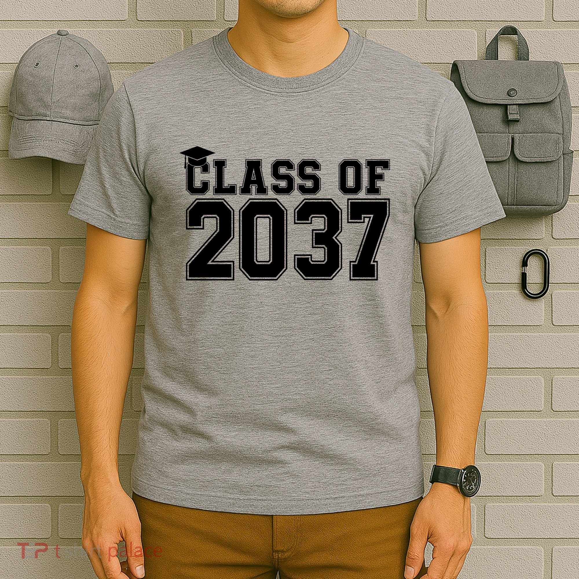 Class Of 2037 Graduation T-Shirt