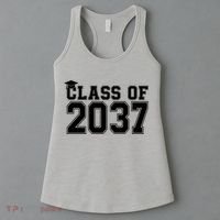 Class Of 2037 Graduation Women's Tank Top thumb 3