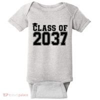 Class Of 2037 Graduation Baby Bodysuit thumb 0
