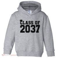 Class Of 2037 Graduation Toddler Hoodie thumb 0